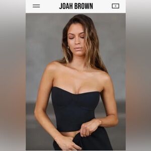 Joah Brown XS/S Bustier tube top